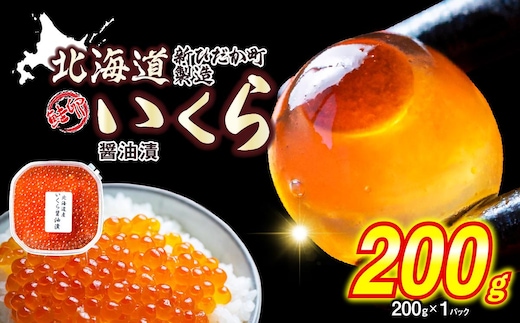 ＜ 12月1～20日に発送 ＞ 北海道産 いくら 醤油漬 200g イクラ いくら丼 海鮮丼 鮭卵 魚介 海鮮 海産物 ＜ 予約受付 ＞