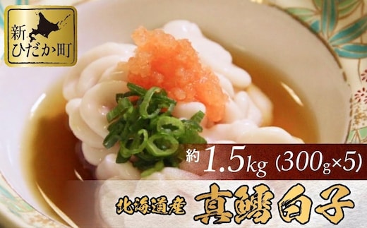 ＜ 11月中旬より発送開始 ＞ 北海道産 真鱈 白子 1.5kg （ 300g × 5パック ） マタラ マダラ タチ たら 鱈 タラ ＜ 予約受付 ＞