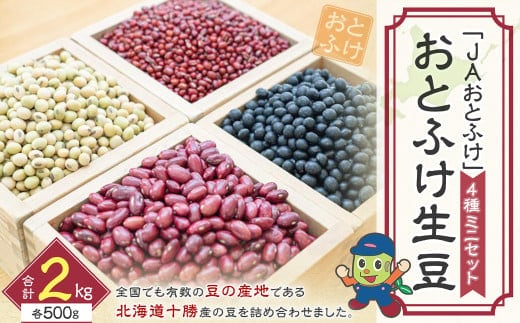 【令和7年産】 おとふけ生豆ミニセット「JAおとふけ」【B16】