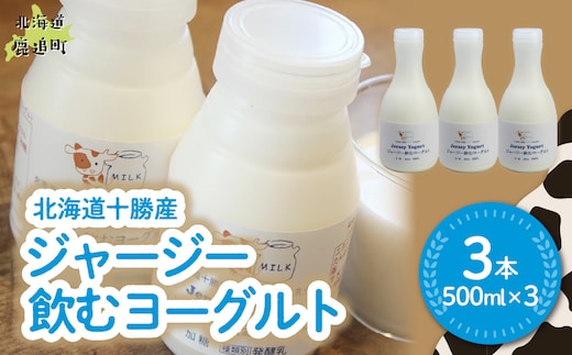 ジャージー飲むヨーグルト 500ml ×3 SKM026