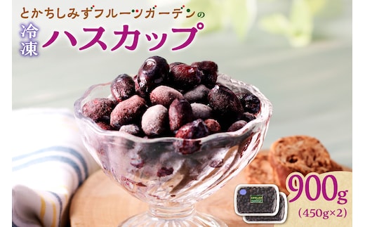 【2026年発送先行予約！】とかちしみずフルーツガーデンのハスカップ900g