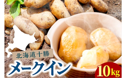 【先行受付】【2026年10月下旬より順次出荷】北海道 十勝芽室町 メークイン Mサイズ 10kg me078-007c-26