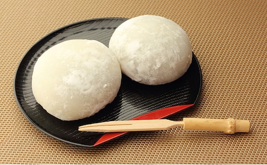 北海道十勝幕別町忠類 純白ゆり根大福 2個入×12パック 和菓子 スイーツ 