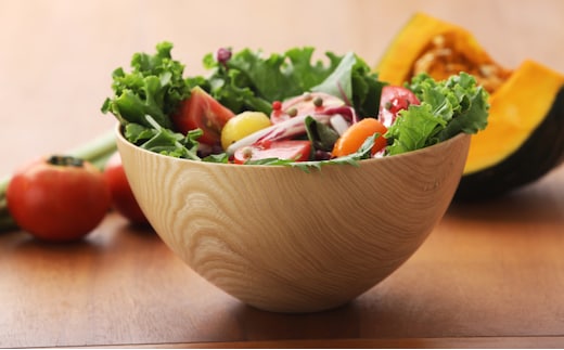 十勝の木のうつわ［天然木製］ スリムボウル 18cm【 工芸品 食器 汁椀 調理器具 北海道 十勝 幕別 】