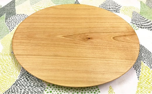 十勝の木のうつわ［天然木製］ パントレイ 24cm【 工芸品 まな板 調理器具 北海道 十勝 幕別 】