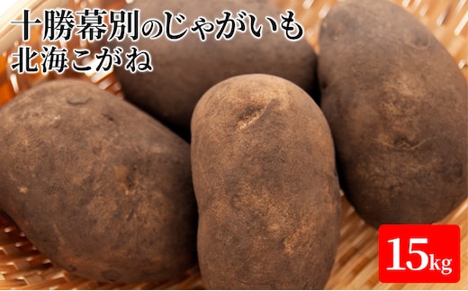 十勝幕別のじゃがいも15kg（北海こがね）【北海道ホープランド農場】 野菜 