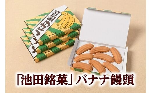 北海道 「池田銘菓」バナナ饅頭【P036-1-1】