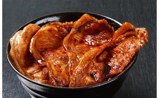 北海道十勝 ロース豚丼セット3人前（ケンボロー・ホエー豚）タレ付き《足寄町》【割烹 熊の子】 豚丼 北海道 割烹 秘伝のタレ ランチ 簡単調理 豚肉 ご当地グルメ [BEAW002]