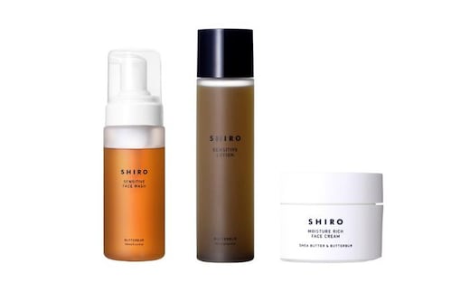 【SHIRO】ラワンぶきスキンケアキット 《足寄町》 洗顔 整肌 保湿 センシティブ [BEAX009]