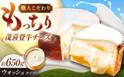 ＼TVで話題／北海道 茂喜登牛 チーズ 約650g（ウォッシュタイプ）《足寄町》【しあわせチーズ工房】チーズ ウォッシュチーズ ウォッシュタイプ 生乳 ミルク 乳製品 おつまみ おすすめ ギフト 650g 北海道産 あしょろ [BEAK016]