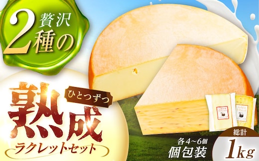 ＼TVで話題／北海道 しあわせラクレット500g【個包装】とスパイスラクレット500g【個包装】《足寄町》【しあわせチーズ工房】チーズ ラクレット ラクレットチーズ 生乳 ミルク 乳製品 チーズフォンデュ 北海道産 道産 あしょろ 北海道 [BEAK034]