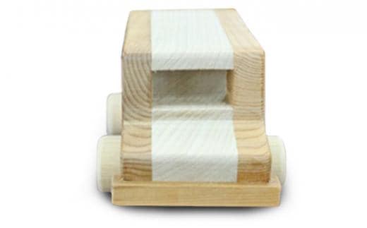 木のおもちゃ バス