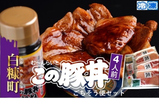 ※冷凍※この豚丼 ごちそう便セット【4人前】