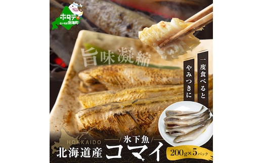 北海道産干しこまい【200g×5パック】