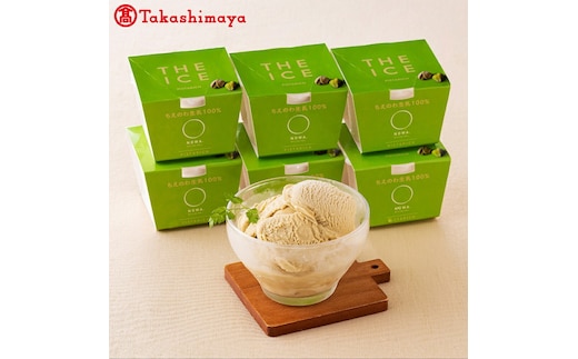〈ちえのわ事業協同組合〉「THE ICE」ピスタリッチ6個【高島屋選定品】