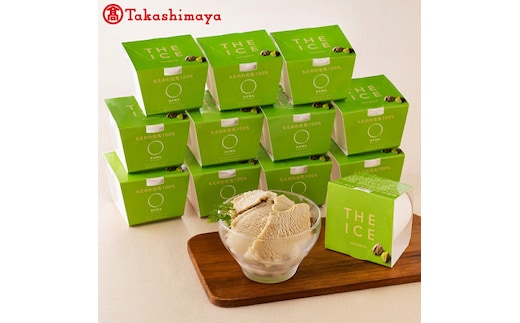 〈ちえのわ事業協同組合〉 「THE ICE」ピスタリッチ12個【高島屋選定品】