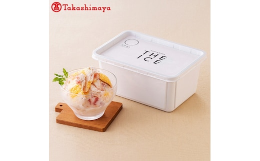 〈ちえのわ事業協同組合〉 「THE ICE」１リットル いちごケーキ【高島屋選定品】（北海道 別海町 いちご 苺 イチゴ アイス ケーキ ミルク 生乳 ふるさと納税 おすすめ 人気）