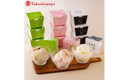 【THEICE】3種詰合せ12個セット【高島屋選定品】