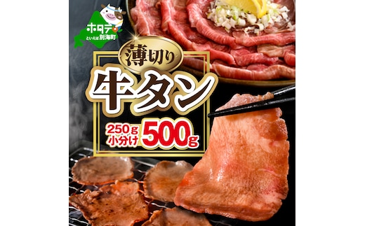 味付き薄切り牛タン500g（250g×2）【NM0000009】