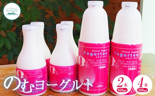 北海道 のむヨーグルト900ml×2本と500ml×4本のセット【1108701】