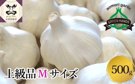 【8月上旬より順次発送】にんにく 青森県産にんにく (上級品)Mサイズ500g ガーリック ニンニク お試し