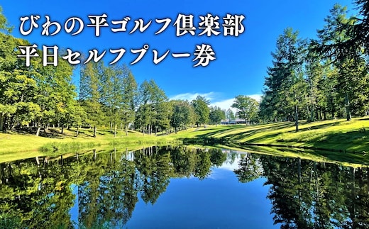 びわの平ゴルフ倶楽部 平日セルフプレー券
