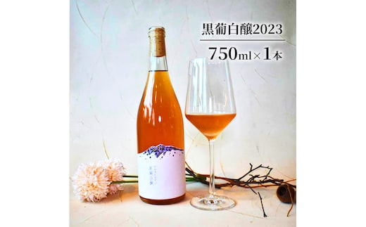 黒葡白醸2023 お酒 ワイン 日本ワイン 果実酒 辛口 白 スチューベン アルコール 青森県 鶴田町