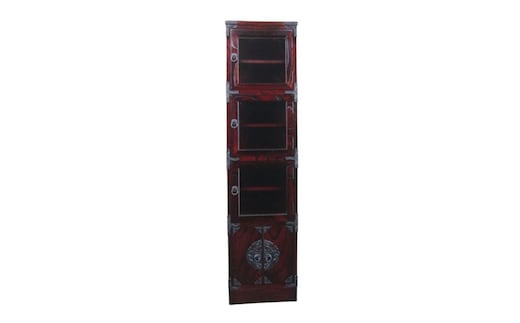 岩谷堂箪笥 多目棚 1台 伝統工芸品 家具 インテリア 棚 シェルフ オープンラック 和家具 和モダン 収納 キャビネット 木製 漆 南部鉄器金具 職人 手作り 逸品 高級家具 リビング 玄関 飾り棚 盛岡名産 欅 ケヤキ 日本製 整理 伝統 芸術 岩手県 盛岡市 東北 岩手 盛岡 有限会社 中千家具製作所