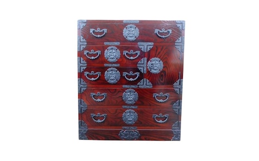 岩谷堂箪笥 角丸中型箪笥 1台 伝統工芸品 家具 インテリア 箪笥 タンス チェスト 和家具 和モダン 収納 木製 漆 南部鉄器金具 職人 手作り 逸品 高級家具 リビング 応接室 盛岡名産 欅 ケヤキ 日本製 整理 引き出し 整理整頓 伝統 岩手県 盛岡市 東北 岩手 盛岡 有限会社 中千家具製作所