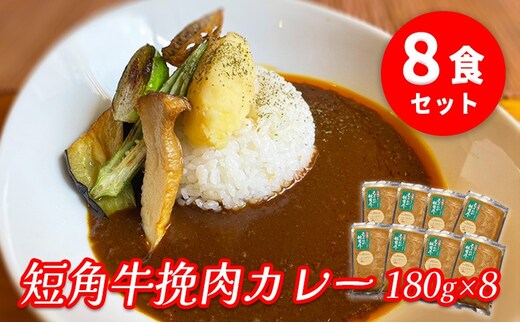 もりおか短角牛 ひき肉カレー 8食 セット ブランド和牛 大人のカレー カレー 牛カレー カレーライス ひき肉 お店の味 惣菜 おかず 夕食 ごはん 家族 お手軽 簡単調理 挽肉 curry かれー 小分け 個包装 岩手県 盛岡 パイオニアファーム 株式会社トゥレイス