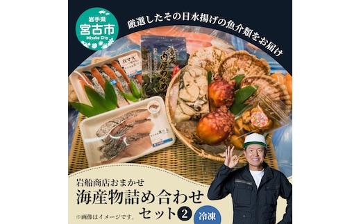 【三陸厳選】岩船商店おまかせ海産物詰め合わせセット（2）岩手県宮古市 海の幸 旬の魚 詰め合わせ