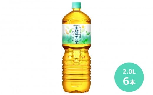 爽健美茶2.0Lペットボトル ６本セット 【446】