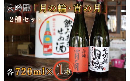 【月の輪】大吟醸２種セット (AW010)