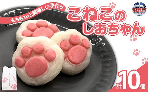 こねこのしおちゃん 10個入 お菓子 おやつ スイーツ スウィーツ 宮城県 塩竈 塩釜市 NEKO竈株式会社 04203-0774 | 04203-0774