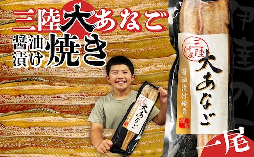 プレミアム 国産 大 あなご 醤油漬け 焼き (1尾) 冷凍 宮城県産 穴子 調理済み あたためるだけ レンジでチン レンチン 時短 アナゴ 宮城県 塩竈市 三晃食品 sh00019