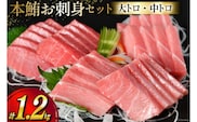 【高級旅館御用達】 本鮪 お刺身セット 大トロ 800g 中トロ 400g [豊洋海産流通 宮城県 気仙沼市 20563969] 魚 刺身 まぐろ マグロ 本マグロ 鮪 柵 本鮪 本まぐろ 本鮪柵 セット 詰め合わせ 魚介 海鮮