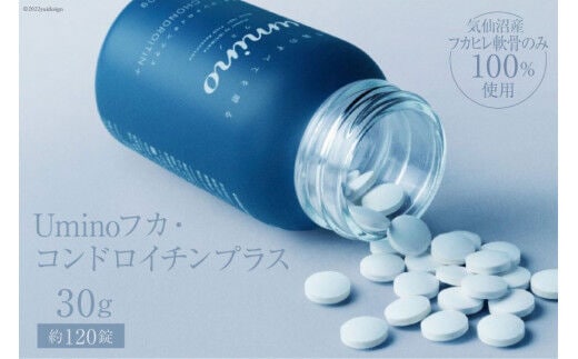 Umino フカ・コンドロイチンプラス 250mg×約120錠 計30g [石渡商店 宮城県 気仙沼市 20563670] サプリメント プロテオグリカン コンドロイチン コラーゲン 国産 魚
