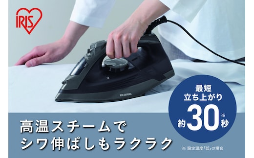 スチームアイロン IRN-212C-H グレー
