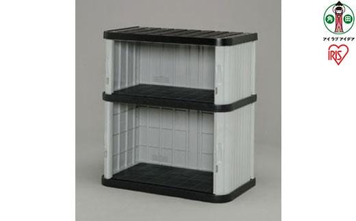 ミニロッカー ML－1050V ブラック／グレー