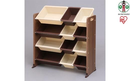 キッズトイハウスラック ブラウンKTHR-412