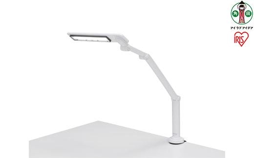 LEDデスクライト 701クランプタイプ 3000lx アイリスオーヤマ 家電 電化製品 調光無段階 まぶしさガード LDL-701CL-W
