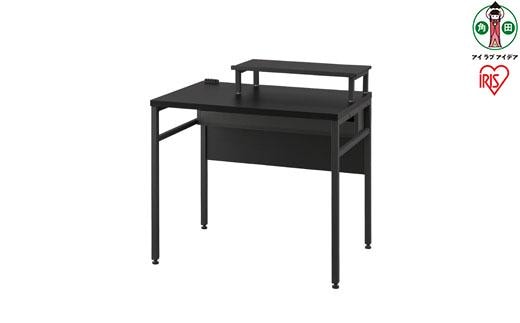 ケーブル収納デスク モニター台付 CSD－800M ブラック／ブラック