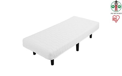 脚付きボンネルコイルマットレスＳＳ BAM-SS ホワイト