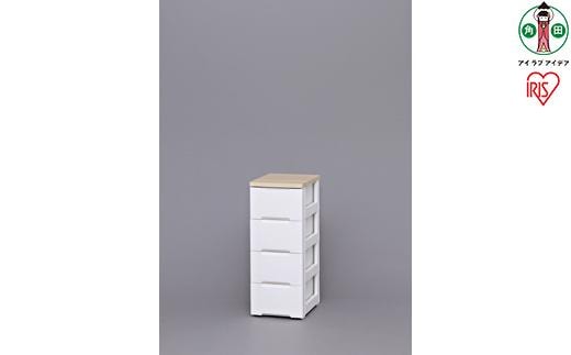 ウッドトップチェストHG-324ホワイト／ペアー