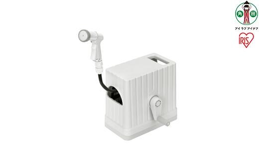 フルカバーホースリールＥＸ １５Ｍ FHEXNー15ライトベージュ／ホワイト