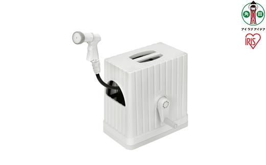 フルカバーホースリールＥＸ ３０Ｍ FHEXNー30ライトベージュ／ホワイト