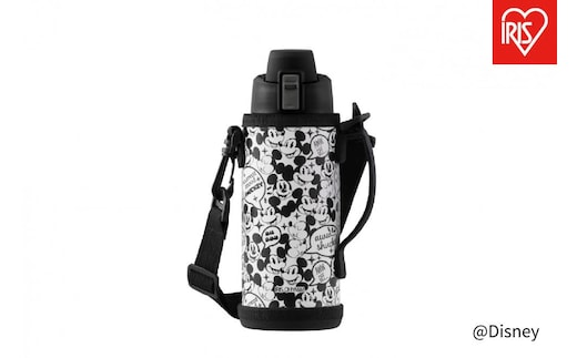 ステンレスケータイボトルダイレクトボトルNDDB-600ミッキー アイリスオーヤマ