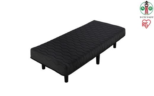 脚付きボンネルコイルマットレス ＳＳ BAM-SS ブラック