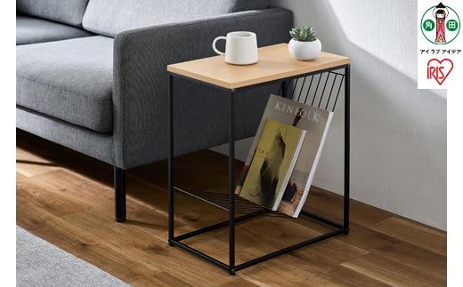 スチールフレームサイドテーブル SFST-247M ナチュラル