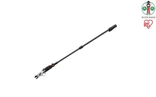 高枝バサミ 剪定 3.7V 充電式 キャッチ機能付き 充電式高枝剪定はさみ アイリスオーヤマ 家電 電化製品 コードレス 軽量 電動 JTH10 ホワイト